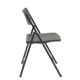 37 Aran Folding Chairs & Trolley