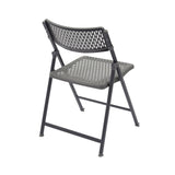 37 Aran Folding Chairs & Trolley