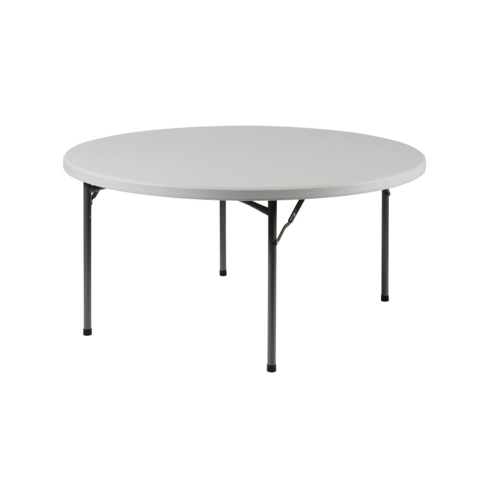 Basics by Mogo - 5ft Round Plastic Folding Table (Dia1530mm)