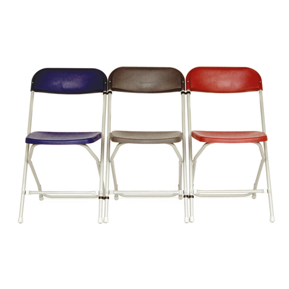 40 Classic Folding Chairs & Trolley