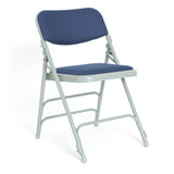 Comfort Metal Folding Chair With Padded Seat & Back