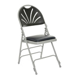 28 Comfort Plus Folding Chairs & Low Trolley