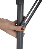 Zown Blow Moulded Plastic Folding Corner Table