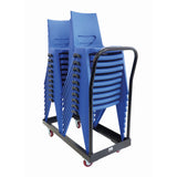 EN One Stacking Chair Trolley