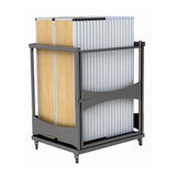 Fast Fold Rectangular Table and Bench Trolley