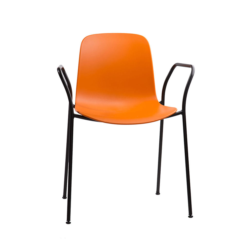 Flux 4 Leg Chair with Arms by Origin