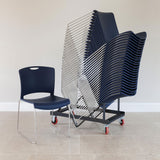 Jasper Stacking Chair Bundle - 40 Chairs & Trolley