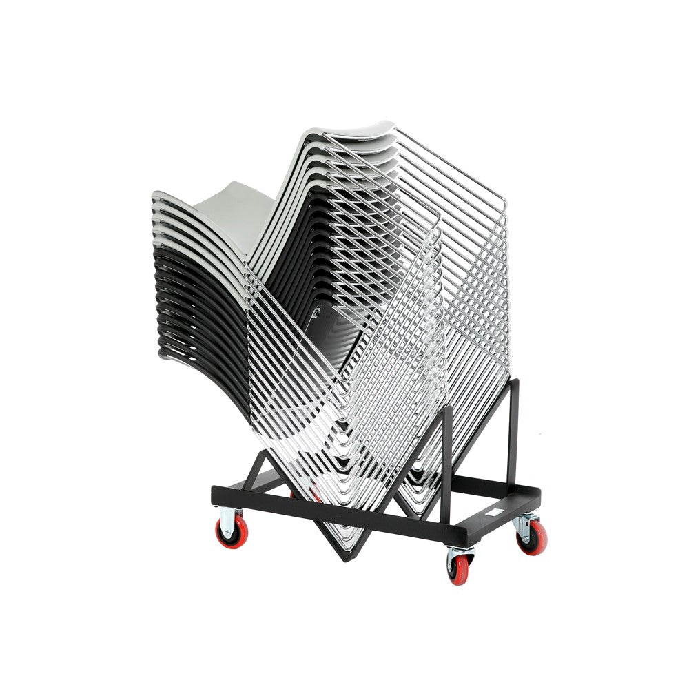 Jasper Stacking Chair Bundle - 40 Chairs & Trolley – Mogo Direct
