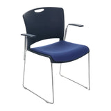 Jasper Padded Stacking Chair with Arms