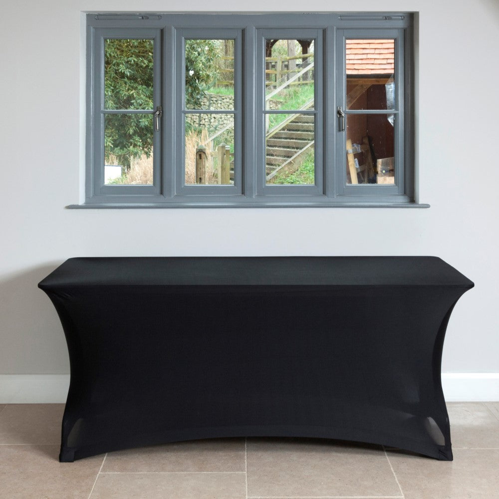 Mogo Stretch Table Black Cover/Cloth - 6ft x 2ft 6in (1830mm x 760mm)