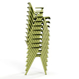 Myke Stacking Chair with Arms