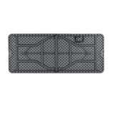 Zown Blow Moulded Rectangular Plastic Fold-in-Half Table - 6ft x 2ft 6in (1830 x 760mm)