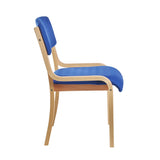 Swinton Wooden Frame Stacking Office Chairs