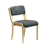 Swinton Wooden Frame Stacking Office Chairs