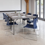 Premium Rectangular Plastic Folding Table - 4ft x 2ft6 (1220mm x 760mm)