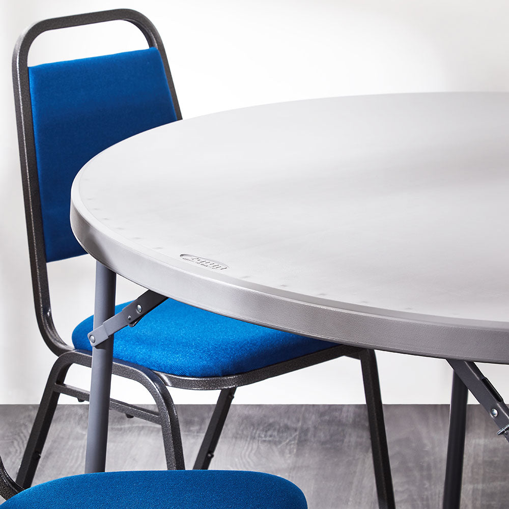 Zown Round Plastic Folding Table - 5ft (1530mm) - Planet 150