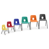 Series E School Chairs by Hille