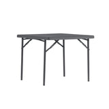 Zown Square Plastic Folding Table - 3ft x 3ft (910 x 910mm) - XXL90