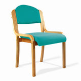 Twyford Wooden Framed Stacking Chairs